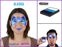Load image into Gallery viewer, Global Body Art Face Paint - Rainbow Cake Alaska 50gr
