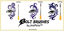 Load image into Gallery viewer, BOLT Face Painting Brushes by Jest Paint - FIRM Liner #4
