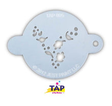 Load image into Gallery viewer, TAP 005 Face Painting Stencil - Wind Dust
