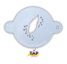Load image into Gallery viewer, TAP 010 Face Painting Stencil - Feather
