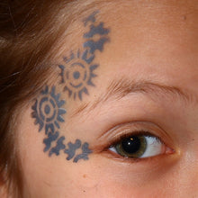 Load image into Gallery viewer, TAP 013 Face Painting Stencil - Robotic Gears
