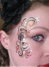 Load image into Gallery viewer, TAP 027 Face Painting Stencil - Pumpkin with Vine
