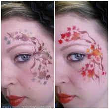 Load image into Gallery viewer, TAP 028 Face Painting Stencil - Leaves
