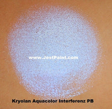 Load image into Gallery viewer, Kryolan Face Paint  Aquacolor Interferenz - PB (Pearl Blue) - 2oz/60gr - Discontinuing Soon

