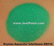 Load image into Gallery viewer, KryolanFace Paint  Aquacolor Interferenz - GR21G (Dark Teal) - 2oz/60gr - While Supplies Last!
