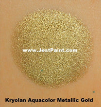 Load image into Gallery viewer, Kryolan Face Paint  Aquacolor - Metallic Gold - 2oz/60gr
