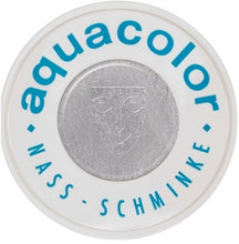 Load image into Gallery viewer, Kryolan Face Paint Aquacolor - Metallic Silver - 2oz/60gr
