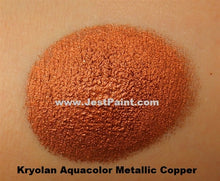 Load image into Gallery viewer, Kryolan Face Paint  Aquacolor - Metallic Copper - 2oz/60gr
