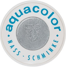 Load image into Gallery viewer, Kryolan Face Paint  Aquacolor - Metallic Silver Blue - 2oz/60gr
