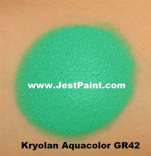 Load image into Gallery viewer, Kryolan Face Paint  Aquacolor - GR42 (Light Green) - 30ml
