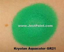 Load image into Gallery viewer, Kryolan Face Paint  Aquacolor - GR21 (Dark Teal) - 30ml -Discontinuing Soon
