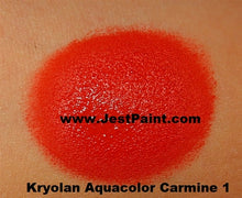 Load image into Gallery viewer, Kryolan Face Paint  Aquacolor - Carmine1 (Red) - 30ml
