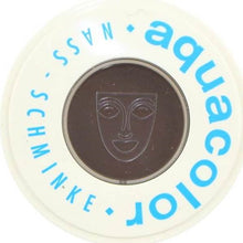 Load image into Gallery viewer, Kryolan Face Paint  Aquacolor - 102 (Dark Brown) - 30ml -Discontinuing Soon
