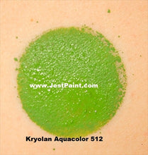 Load image into Gallery viewer, Kryolan Face Paint  Aquacolor - 512 (Medium Green) - 30ml
