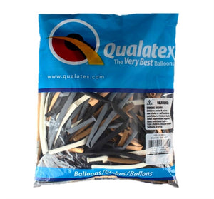 Qualatex Balloons - 260Q Skin Tone Assortment - 100ct