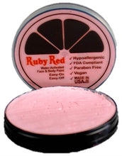 Load image into Gallery viewer, Ruby Red Face Paint - Pearl Pastel Pink
