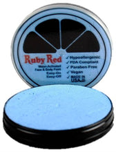 Load image into Gallery viewer, Ruby Red Face Paint - Pearl Pastel Blue
