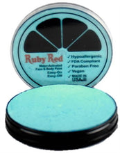Load image into Gallery viewer, Ruby Red Face Paint - Pearl Turquoise
