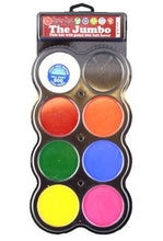 Load image into Gallery viewer, Ruby Red Face Paint - 8 Color Jumbo Palette (Classic Colors)
