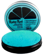 Load image into Gallery viewer, Ruby Red Face Paint - Regular Sea Blue
