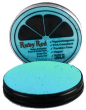Load image into Gallery viewer, Ruby Red Face Paint - Regular Turquoise
