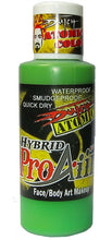 Load image into Gallery viewer, ProAiir ATOMIC Alcohol-Based Hybrid Airbrush Body Paint 2oz - Gamma Green
