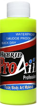 Load image into Gallery viewer, ProAiir Alcohol Based Hybrid Airbrush Paint 2oz - Flo Yellow (UV/Neon)
