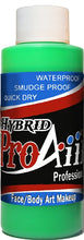 Load image into Gallery viewer, ProAiir Alcohol Based Hybrid Airbrush Paint 2oz - Flo Green (UV/Neon)
