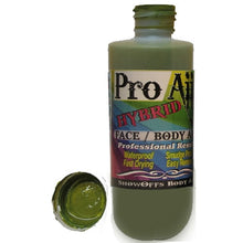 Load image into Gallery viewer, ProAiir Alcohol Based Hybrid Airbrush Body Paint 2oz - Swamp Moss / Zombie
