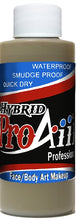 Load image into Gallery viewer, ProAiir Alcohol Based Hybrid Airbrush Body Paint 2oz - Rotted Flesh / Zombie
