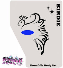 Load image into Gallery viewer, Stencil Eyes / Profiles - Face Painting Stencil - Birdie
