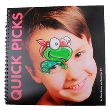 Load image into Gallery viewer, Quick Picks Face Painting Book by Margi Kanter
