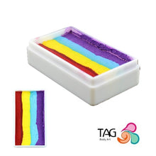 Load image into Gallery viewer, TAG Face Paint 1 Stroke - Rainbow Four   #17
