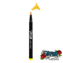 Load image into Gallery viewer, TAT2U Ink Body Art Pen - Yellow (10)
