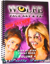 Load image into Gallery viewer, Wolfe FX Step by Step Cheat Book #4 - Pretty Faces
