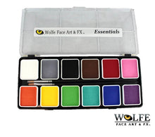 Load image into Gallery viewer, Wolfe FX Face Paint -  Small 12 Color Essential Palette
