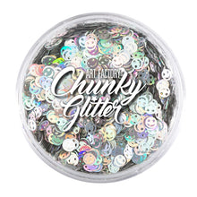 Load image into Gallery viewer, Art Factory | Loose Chunky Glitter - Emoji Face (1.5 oz jar)
