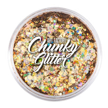 Load image into Gallery viewer, Art Factory | Loose Chunky Glitter - Gold Digger (1.5 oz jar)
