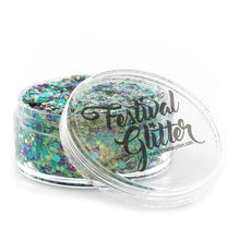 Load image into Gallery viewer, Festival Glitter - Chunky Glitter Gel - Mermaid -  1.5 oz
