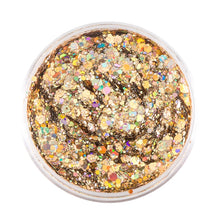 Load image into Gallery viewer, Festival Glitter - Chunky Glitter Gel - Gold Digger -   1.5 oz
