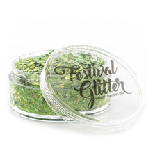 Load image into Gallery viewer, Festival Glitter - Chunky Glitter Gel - Envy -   1.5 oz
