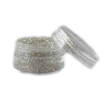 Load image into Gallery viewer, Face Paint Glitter Jar -Ybody - Pure Silver Star Dust (Bridal)  5gr
