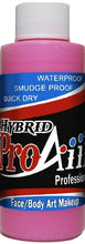 Load image into Gallery viewer, ProAiir Alcohol Based Hybrid Airbrush Body Paint 2oz - Bubble Gum Pink
