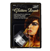 Load image into Gallery viewer, Mehron Glitter Dust - Opalescent White (Carded)
