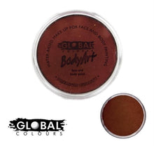 Load image into Gallery viewer, Global Body Art Face Paint - Standard Rose Brown 32gr
