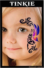 Load image into Gallery viewer, Stencil Eyes / Profiles - Face Painting Stencil - Tinkie
