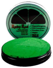Load image into Gallery viewer, Ruby Red Face Paint - Pearl Green
