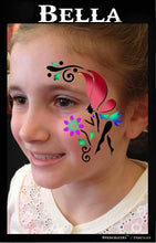 Load image into Gallery viewer, Stencil Eyes / Profiles - Face Painting Stencil - Bella
