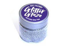 Load image into Gallery viewer, Art Factory | Glitter Glaze Face &amp; Body Glitter Paint - Silver (1 fl oz)
