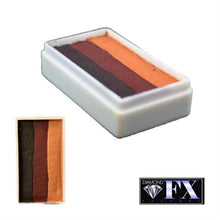 Load image into Gallery viewer, DFX Face Paint Rainbow Cake - Small Bear Sense (RS30-21) 30gr #21
